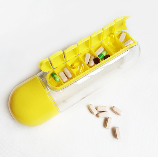 2-in-1 Water Bottle with a Built-in Pill Organizer 7 2-in-1 Water Bottle with a Built-in Pill Organizer - Image 7