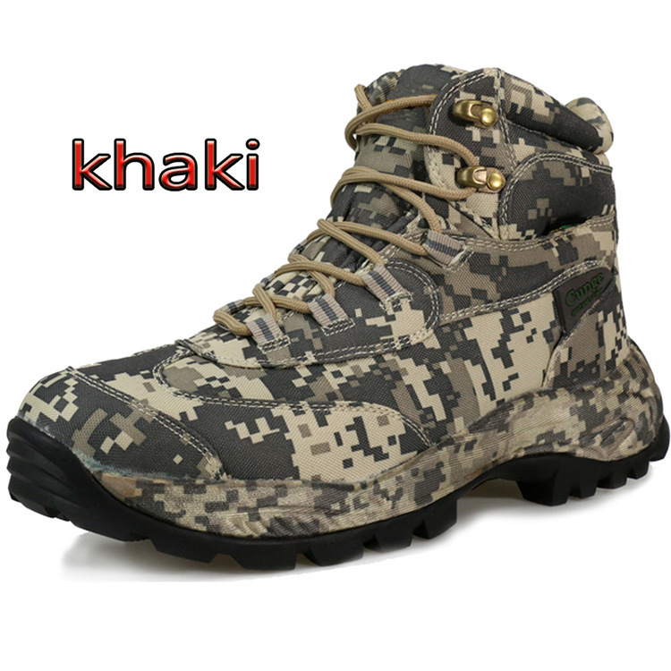 Men's high top waterproof hiking shoes plus size 3 Men's high top waterproof hiking shoes plus size - Image 3