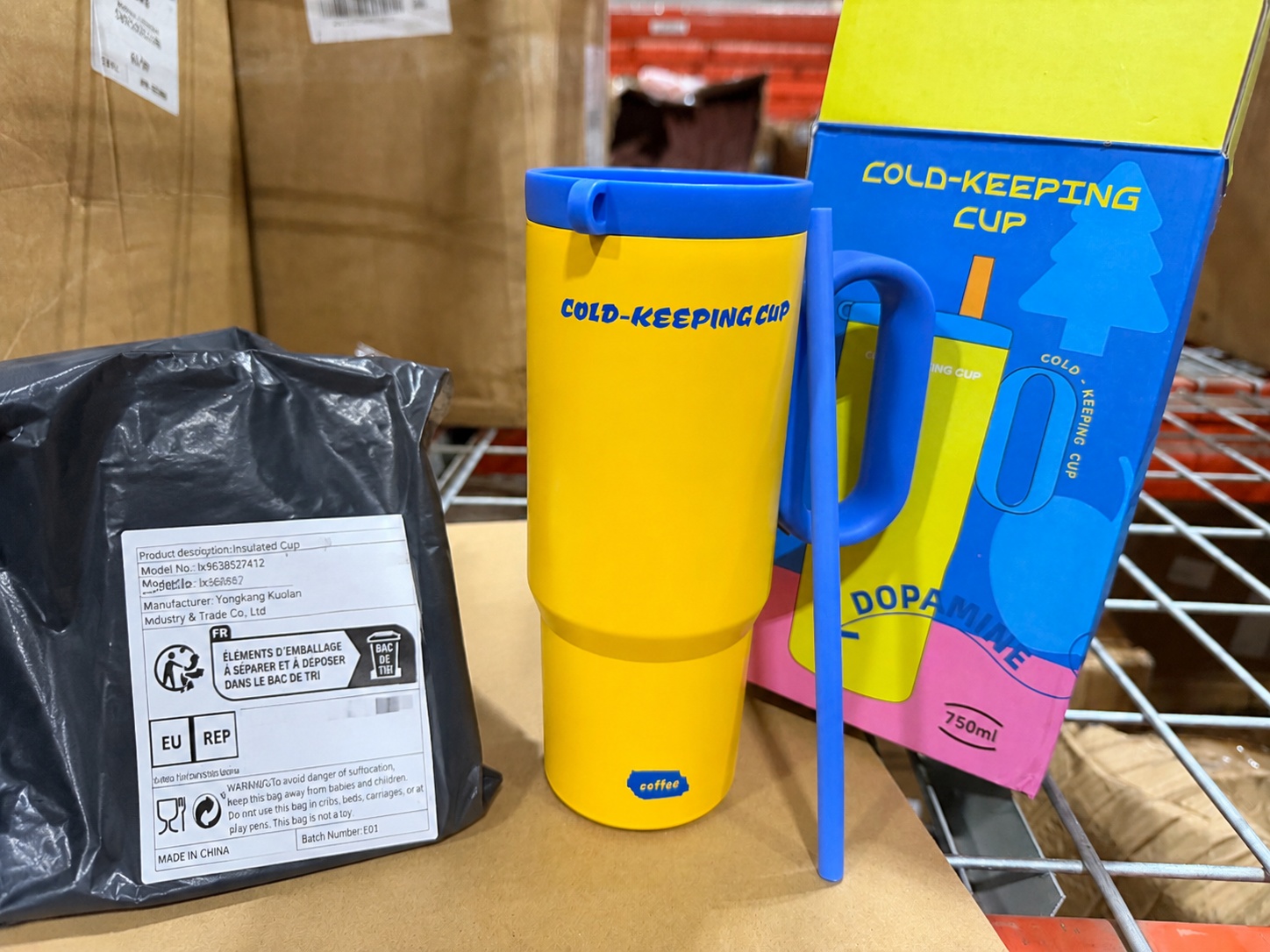 26oz Insulated Tumbler with Handle & Straw – Stainless Steel Travel Mug