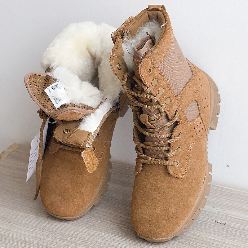 Brown Outdoor Snow Boots Cold Weather Boots 4 Brown Outdoor Snow Boots Cold Weather Boots - Image 4