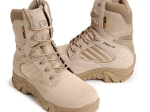 Delta high and low army boots