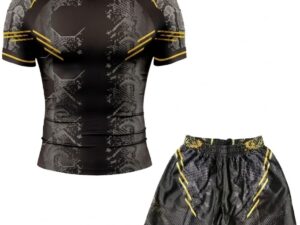 Muay Thai Shorts Combat Training Gear Quick-drying And Breathable MMA Suit Set