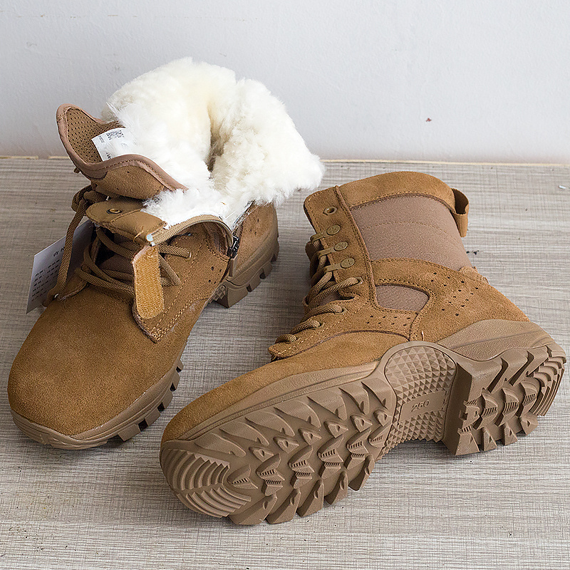 Brown Outdoor Snow Boots Cold Weather Boots 6 Brown Outdoor Snow Boots Cold Weather Boots - Image 6