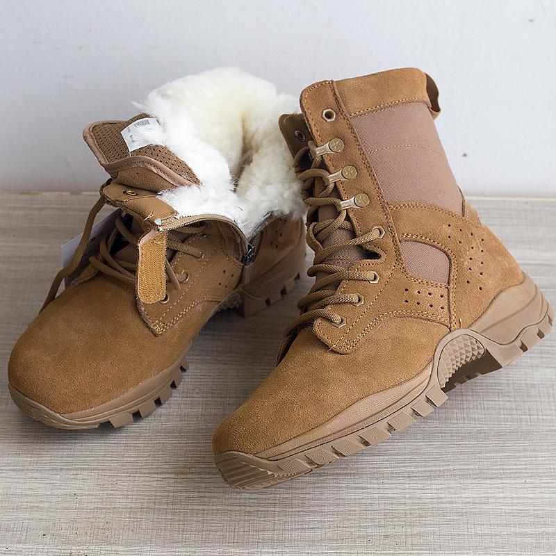 Brown Outdoor Snow Boots Cold Weather Boots 7 Brown Outdoor Snow Boots Cold Weather Boots - Image 7