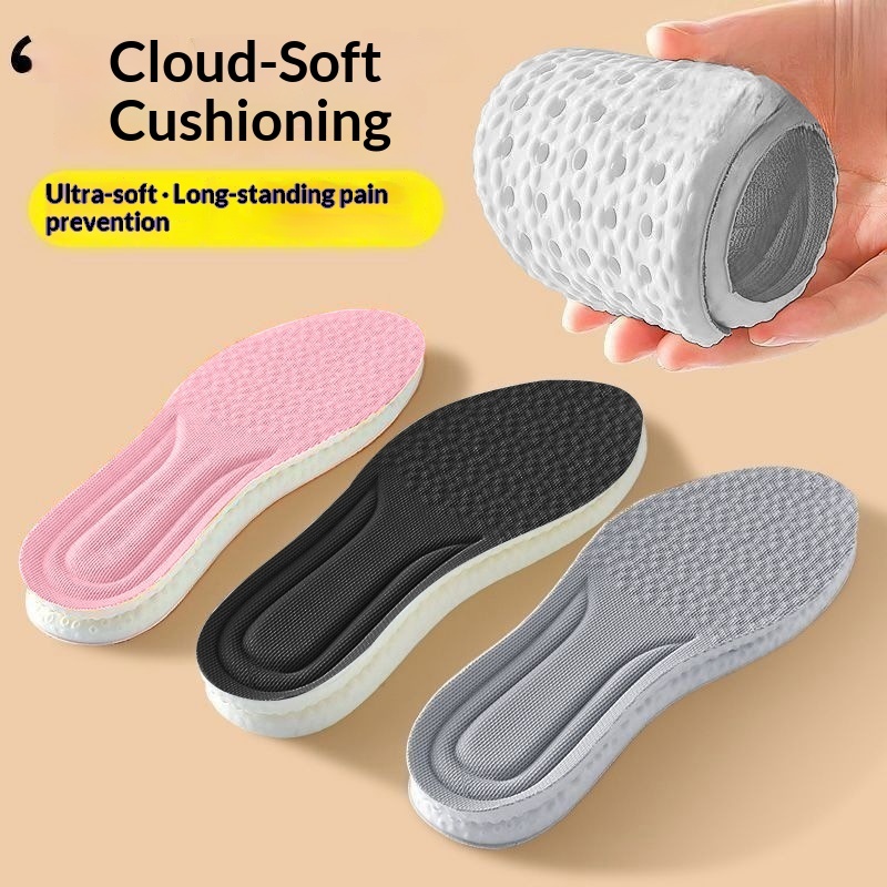 Ultra-soft Stepping-on-fluff Insoles for Running Shoes 1 Ultra-soft Stepping-on-fluff Insoles for Running Shoes