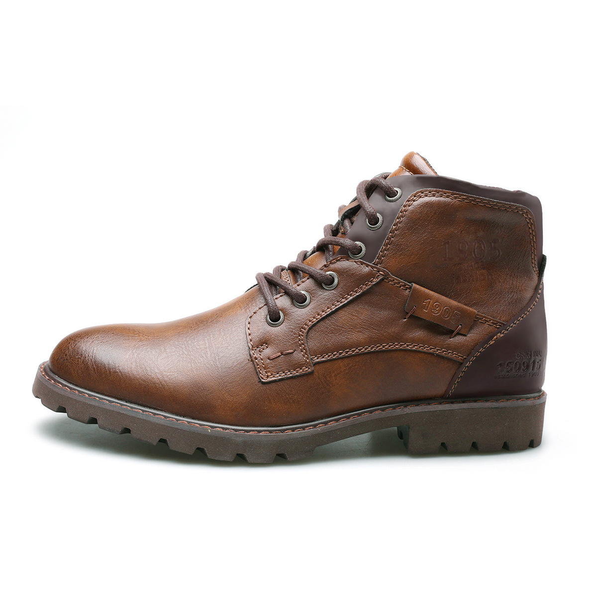 Martin Boots Men's Boots Plus Size Zipper Ankle Boots