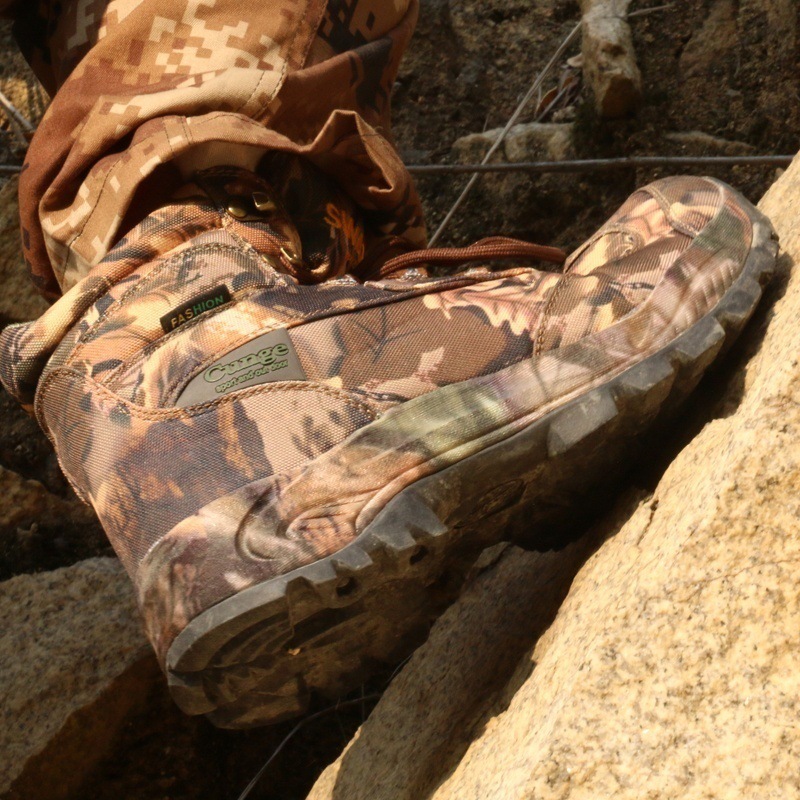 Men's high top waterproof hiking shoes plus size 21 Men’s hiking shoes outdoor design