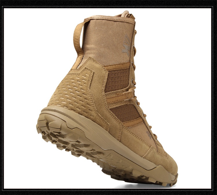Men's Outdoor Waterproof Hiking & Combat Boots 35 Rugged terrain waterproof hiking boots
