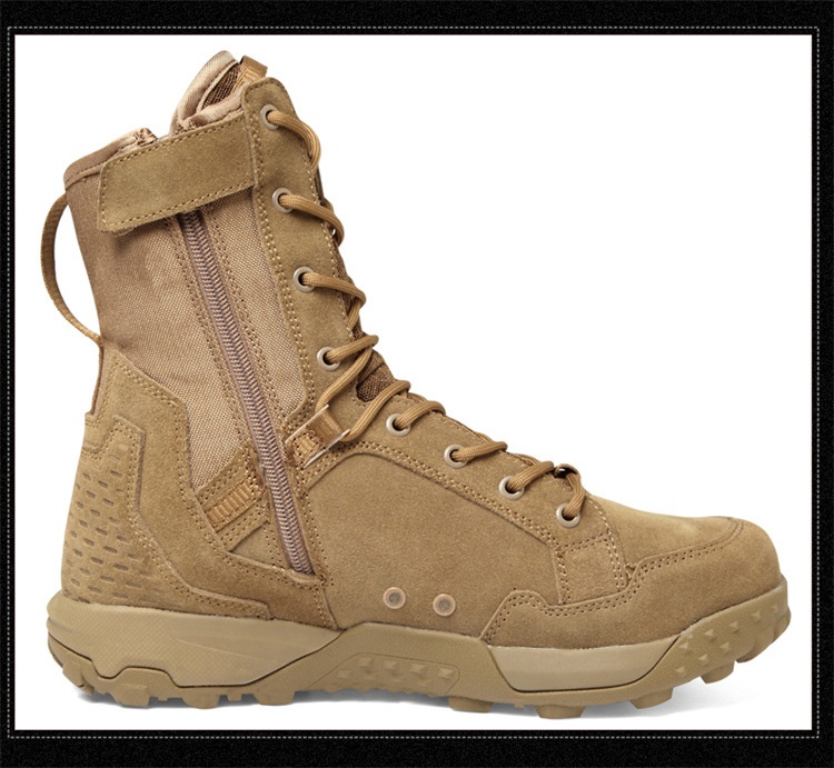 Men's Outdoor Waterproof Hiking & Combat Boots 26 Men’s waterproof hiking boots side view