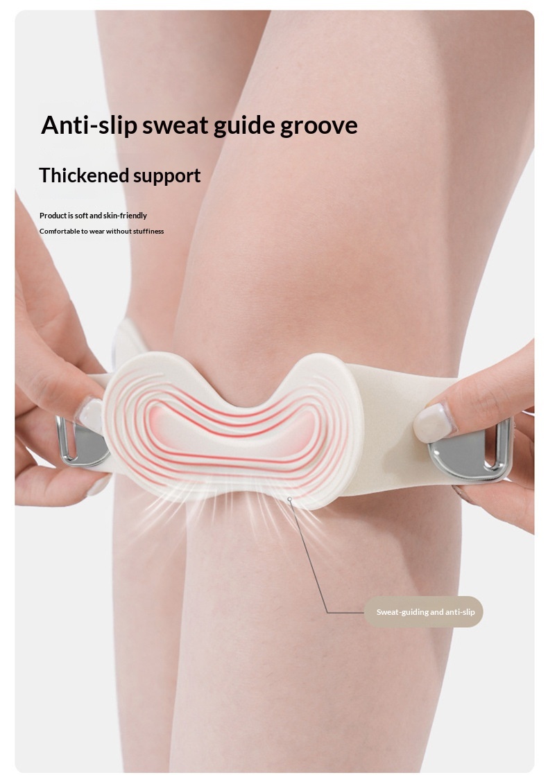 Patellar Tendon Support Strap – Adjustable Silicone Knee Band