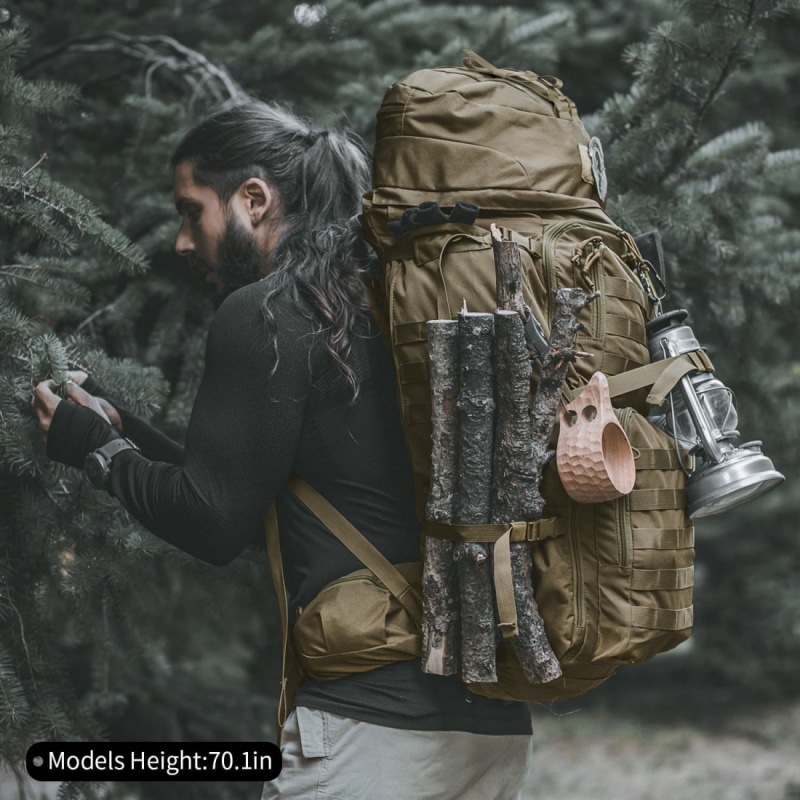High-Capacity Tactical Mountaineering Backpack (36Lā55L) ā Heavy-Duty Outdoor Travel Rucksack 26 High-Capacity Tactical Mountaineering Backpack (36Lā55L) ā Heavy-Duty Outdoor Travel Rucksack - detail 2