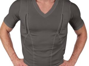 Men's short-sleeve concealed-carry holster shirt - view 1