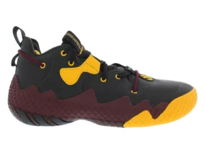 Unisex Basketball Shoes Black/Burgundy/Yellow | 100% Authentic