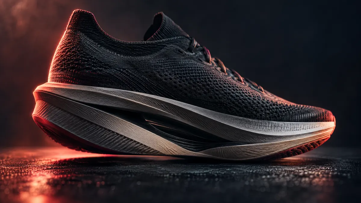 Carbon plate running shoes