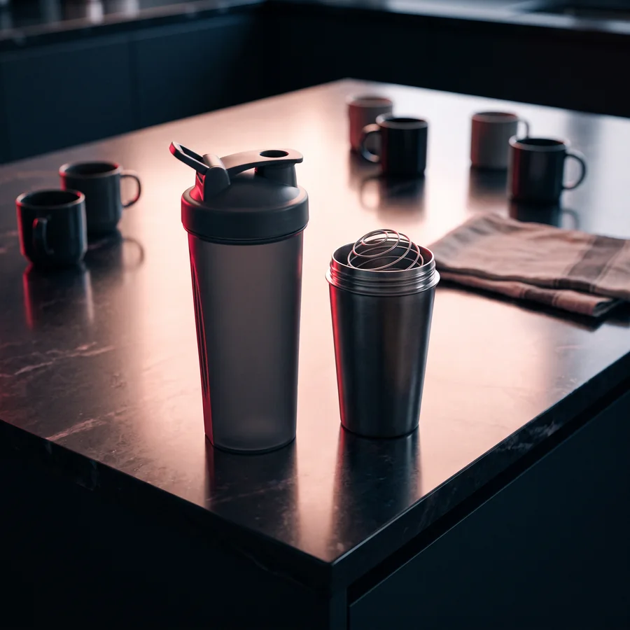 Blenders and bottles