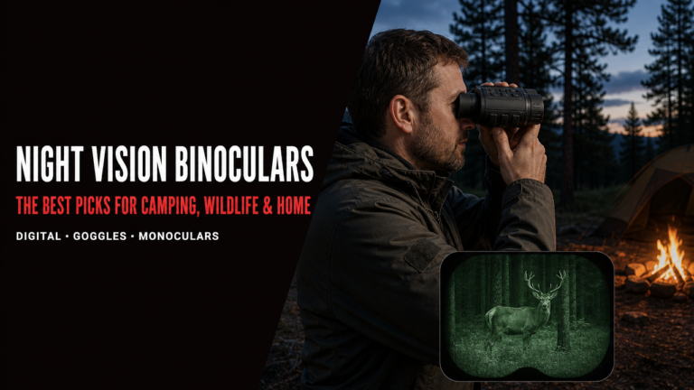 Night Vision Binoculars, Goggles and Monoculars: A Buyer’s Guide for Camping, Wildlife and Home