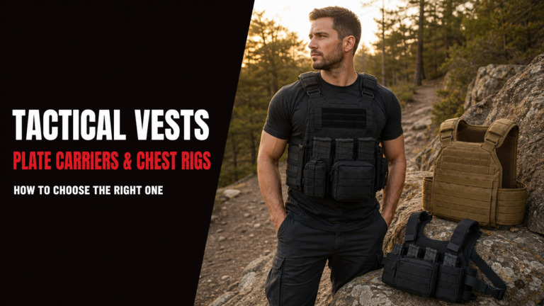 Tactical Vests, Plate Carriers & Chest Rigs: How to Choose the Right One